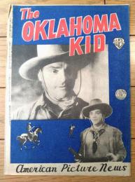 当時物【オクラホマ・キッド（ジェームズ・キャグニー/主演 ロイド・ベーコン/監督）」パンフレット（Ｂ５サイズ・全６ページ一枚物）】アメリカン・ピクチュア・ニュース