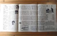 当時物【死の谷（ジョエル・マクリー/主演 ラウール・ウォルシュ/監督）」パンフレット（Ｂ５サイズ・全６ページ一枚物）】アメリカン・ピクチュア・ニュース/昭和２５年