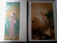 【２０世紀日本画選 ２４人の巨匠たち（全２４枚揃い・専用ケース付き）】読売新聞・額絵シリーズ