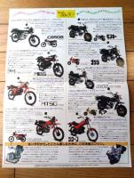 【ホンダ５０ｃｃスポーツ＆レジャーバイク・カタログ（ＣＢ５０Ｓ・ＸＬ５０Ｓ・モンキー・ラクーン等）】ＨＯＮＤＡ/昭和５７年頃