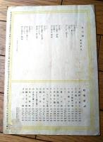 戦前楽譜【島の娘（長田幹彦・詩/佐々木俊一・曲）/一枚物・全４ページ】美山堂（昭和８年）