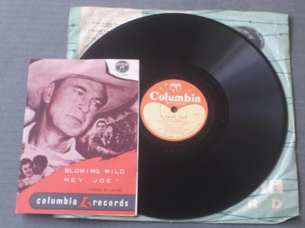 ｓｐ盤 吹き荒ぶ風blowing Wild ヘイ ジョーhey Joe フランキー レインfrankie Laine 日本コロムビア 歌詞カード付き 獅子王堂 古本 中古本 古書籍の通販は 日本の古本屋 日本の古本屋