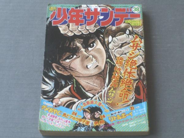 週刊少年サンデー 昭和４９年３８号 リトルボーイ あだち充 読切 イナズマン 石森章太郎 最終回 等 獅子王堂 古本 中古本 古書籍の通販は 日本の古本屋 日本の古本屋