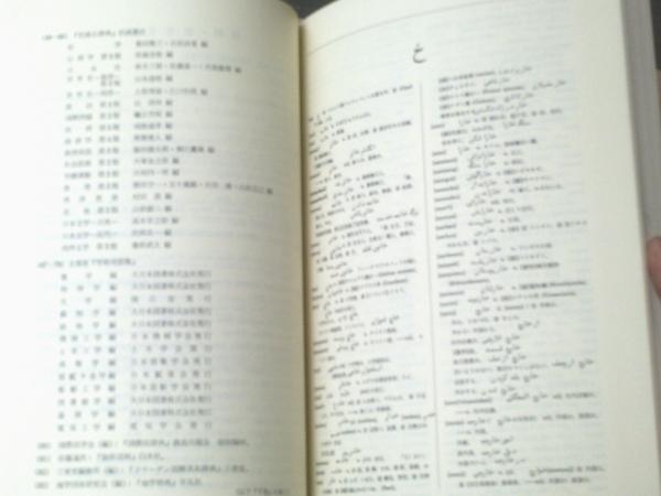 ペルシア語辞典（上中下・全3巻揃い）/縄田鉄男・編】報光社（昭和