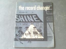 洋雑誌【レコードチェンジャー the record changer（昭和２３年９月号）】「クロード・ルター」「タッド・ダメロン」「ファッツ・ナバロ」等