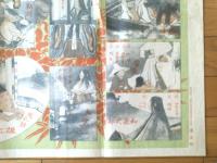 【名媛絵端書双六（梶田半古・画）】「文芸倶楽部」明治３９年新年号付録