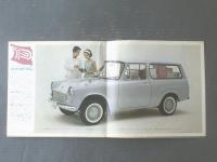 【トヨタ パブリカ・バン（７００ｃｃ・２８馬力・３００ｋｇ積） パンフレット】ＴОＹＯＴＡ/昭和４２年（全１２Ｐ・一枚物）