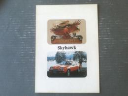 【１９７６ ビュイック・スカイホーク・パンフレット】ヤナセ/昭和５１年（全４ページ・一枚物）