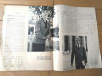 洋書【モン・トリコmon Tricot（昭和３１年？）】フランス製編み物誌（A４サイズ・全６８ページ）