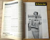 洋書【テキスタイル・レポート textil report（昭和３３年１０月号）】ドイツ製編み物誌（A４サイズ・全５６ページ）