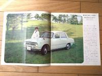 【いすゞベレット１３００（ＰＲ１０/２ドア・４ドア） パンフレット】いすゞ自動車/昭和４０年（全１２ページ）
