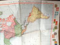 【最新世界大地図（加藤隆四郎・製図）/Ｂ２サイズ】「少年倶楽部」昭和６年１月号付録