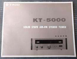 【ソリッドステート・ステレオチューナーＫＴー５０００型/取扱説明書（全１６ページ）】ＴＲＩОトリオ/昭和４５年