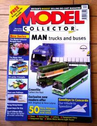 洋雑誌【モデルコレクター（平成１５年１２月号）/ダイキャストモデルマガジン】「マン・トラック＆バス」「コンコルド・トリビュート」等