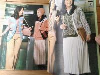 【女性ルーム（昭和５０年４月号）】ファッション特集「この春、流行の４タイプ」「カジュアル・ニット」「ミセスのふだん着」等