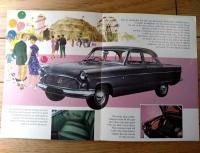 洋書【フォード・コンサル３７５コンバーチブル・カタログ（一枚物・全８ページ）】フォード・モーター・カンパニー（昭和３６年/英国版）