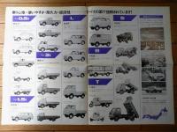 【ＤＡＩＨＡＴＳＵ’６７（ベルリーナ・ハイゼット・フェロー・ミゼット等）・カタログ】（一枚物・全８ページ）/ダイハツ工業（昭和４２年）
