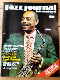 洋雑誌【Ｊazz Ｊournal（昭和５２年Ｎｏ．６号）】「ベニー・カーター」「マイルス・デイヴィス」「ジョー・パス」等/Ａ４・全５６Ｐ