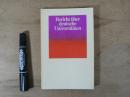 洋書　Bericht über deutsche Universitäten.