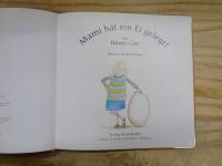 洋書絵本　Mami hat ein Ei gelegt