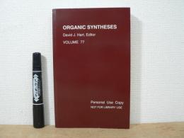 洋書 ORGANIC SYNTHESES,