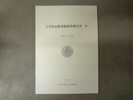 太宰府史跡発掘調査報告書 4