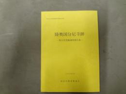 陸奥国分尼寺跡 : 第10次発掘調査報告書