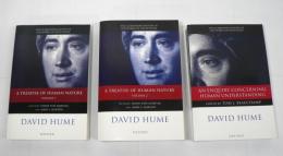 洋書 David Hume 3 vols. set  『A Treatise Of Human Nature』 2vols. + 『An Enquiry Concerning Human Understanding』1vol. / デイヴィッド・ヒューム 3冊セット 『人間本性論』全2巻 + 『人間知性研究』全1巻