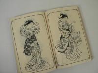 日本風俗図絵 第3輯 : 百人女郎品定・絵本浅香山 (西川祐信画) , 風俗鏡見山 (筆者未詳)