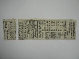 道中記并定宿附 : 紀州加田舩宿 阿州むや長崎舩宿 坂田屋