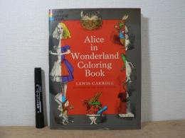洋書　Alice in Wonderland Coloring Book