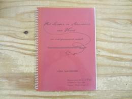 洋書　Het lassen en aannaaien van kant