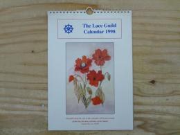 the lace guild calendar　1998