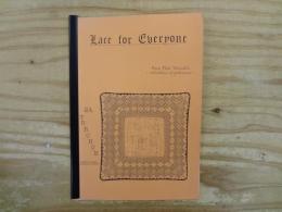 洋書　LACE FOR EVERYONE From Miss Thickett’s collection - TORCHON LACE PATTERNS