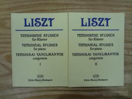 LISZT: TECHNISCHE STUDIEN Ⅰ.Ⅱ.Ⅲ