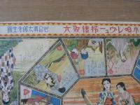 小唄レヴュー抒情双六　岩田専太郎　少女世界付録