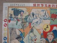 世界一周飛行双六　幼年の国新年号付録