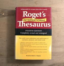 Roget's INTERNATIONAL Thesaurus