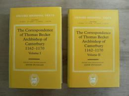 The Correspondence of Thomas Becket: Archbiship of Canterbury 1162-1170 [VolumeI-II set]
