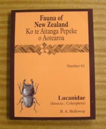 Lucanidae (Insecta: Coleoptera) <Fauna of New Zealand Number 61>