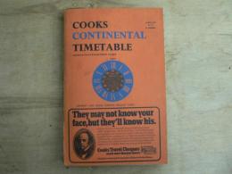 Cooks continental timetable June 3-30,1973