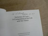 Nicholas of Cusa - A Companion to his Life and his Times