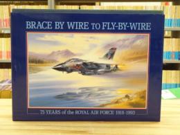 洋書 Brace by Wire to Fly by Wire: 75 Years of the Royal Air Force 1918-1993