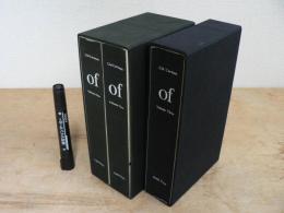 洋書 『of』 3vols.set 3冊セット