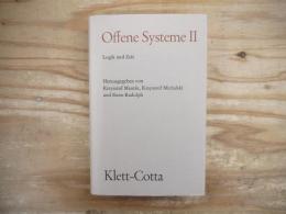 洋書　Offene Systeme II. Logik und Zeit