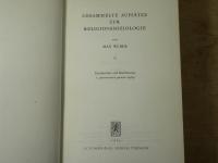 [ドイツ語] Gesammelte Aufsätze zur Religionssoziologie (I - III) 3vols. set / 宗教社会学論集 全3冊揃