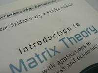[洋書] Introduction to Matrix Theory : With Applications to Business and Economics