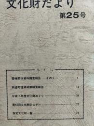 石巻市文化財だより　第25号　（田道町遺跡発掘調査報告ほか）