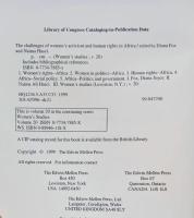 THE CHALLENGES OF WOMEN'S ACTIUISM AND HUMAN RIGHTS IN AFRICA