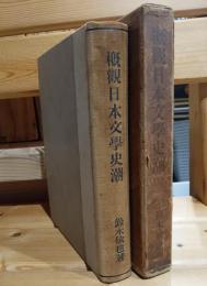 概観日本文学史潮